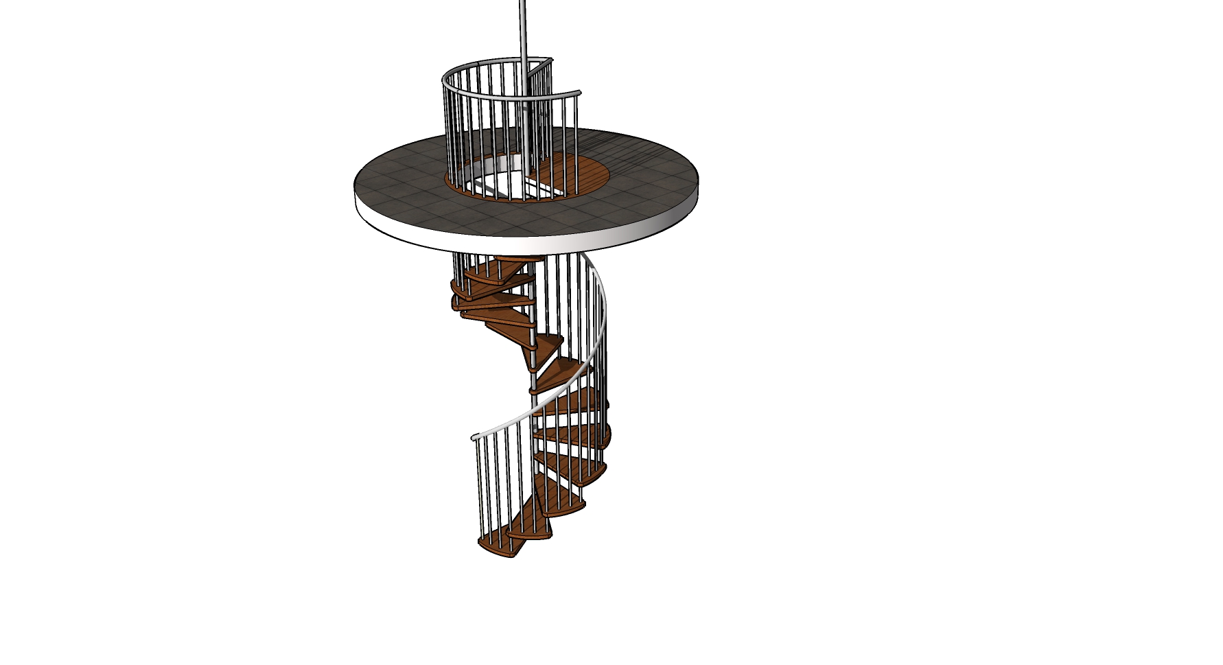 3D Draaitrap tekening